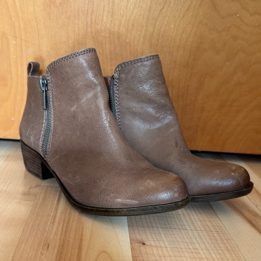 Lucky Brand Brown Ankle Boots